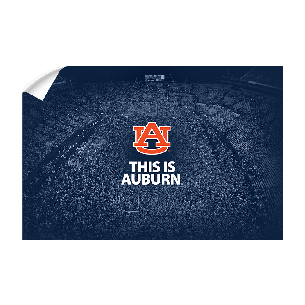 Auburn Tigers - This is Auburn Iron Bowl - College Wall Art#Wall Decal