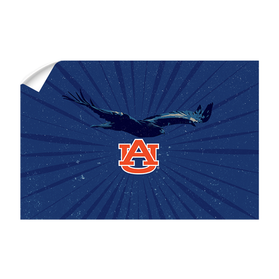 Auburn Tigers - Retro Auburn War Eagle - College Wall Art #Wall Decal