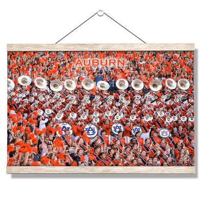 Auburn Tigers - Auburn University Marching Band - College Wall Art #Hanging Canvas