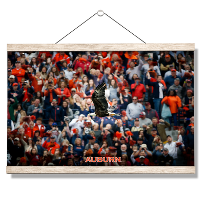 Auburn Tigers - War Eagle Soars - College Wall Art#Hanging Canvas