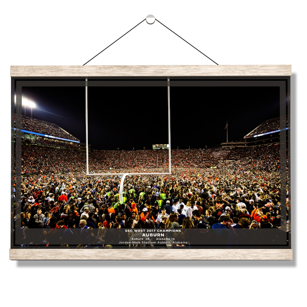 Auburn Tigers - Iron Bowl Champs 2017 - College Wall Art#Canvas