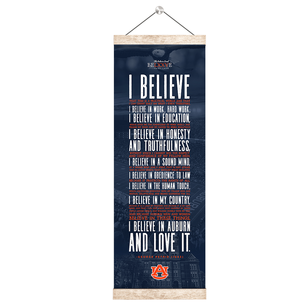 Auburn Tigers - I Believe - College Wall Art#Canvas