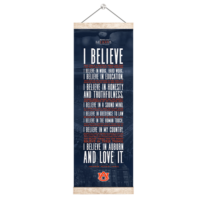 Auburn Tigers - I Believe - College Wall Art#Hanging Canvas