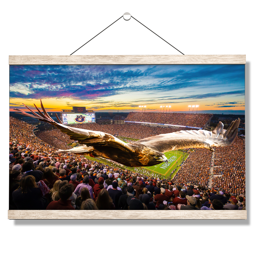 Auburn Tigers - The War Eagle Flight- College Wall Art#Canvas