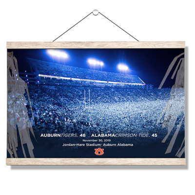 Auburn Tigers - Iron Bowl Win - College Wall Art#Hanging Canvas