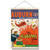 Auburn Tigers - Auburn Football Illustrated The Alabama Game 11.29.69 - College Wall Art #Hanging Canvas