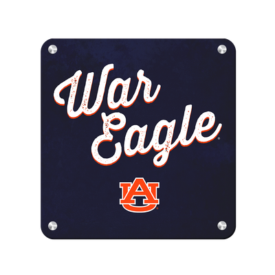 Auburn Tigers - War Eagle Sign - College Wall Art#Metal