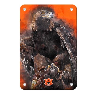 Auburn Tigers - War Eagle Paint - College Wall Art#Metal