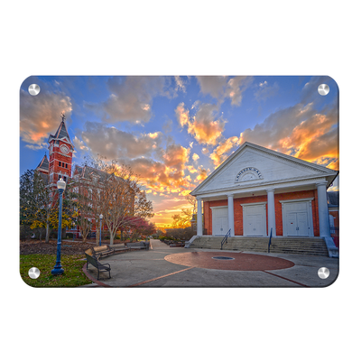 Auburn Tigers - Samford Sunset - College Wall Art#Metal