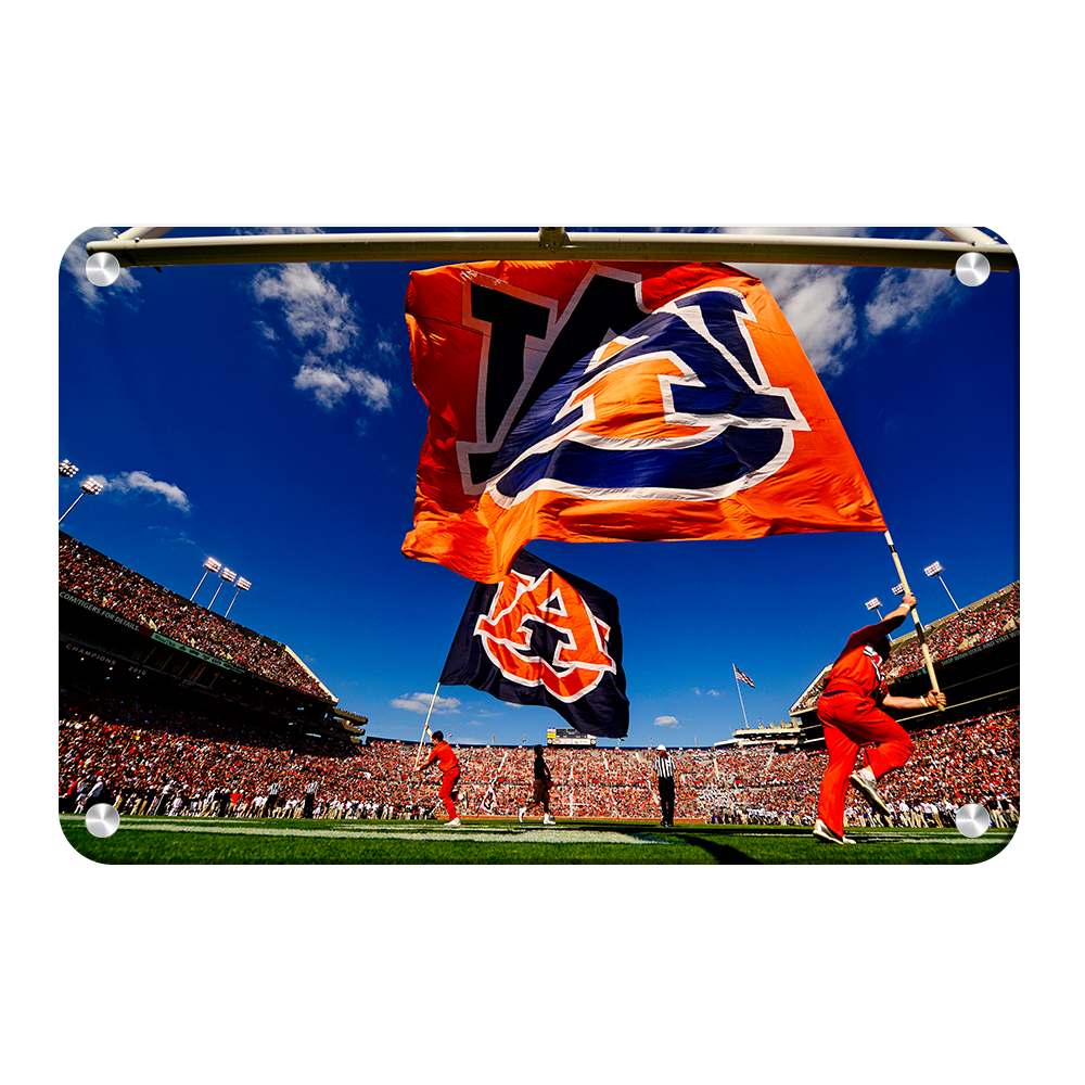 Auburn Tigers - Cheer Flags - College Wall Art#Canvas