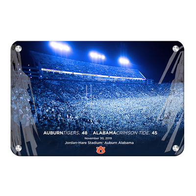 Auburn Tigers - Iron Bowl Win - College Wall Art#Metal