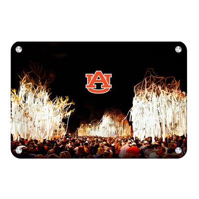 Auburn Tigers - Rolling Toomers Corner - College Wall Art #Metal