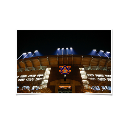 Auburn Tigers - Jordan-Hare Night - College Wall Art#Poster