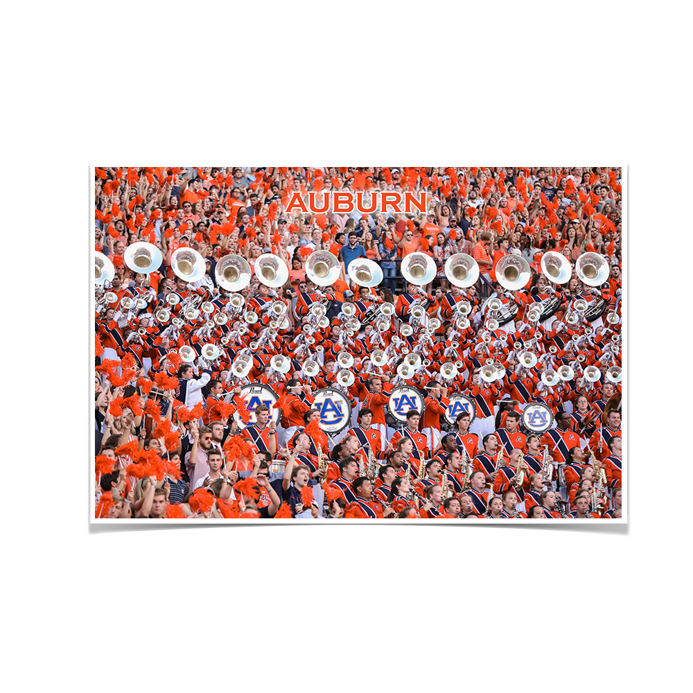 Auburn Tigers - Auburn University Marching Band - College Wall Art #Canvas