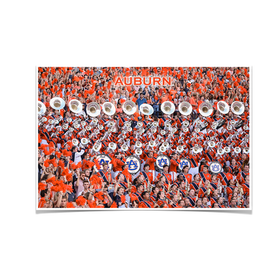 Auburn Tigers - Auburn University Marching Band - College Wall Art #Poster