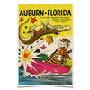 Auburn Tigers - Auburn vs Florida Official Program Cover 11.25.61 - College Wall Art #Poster