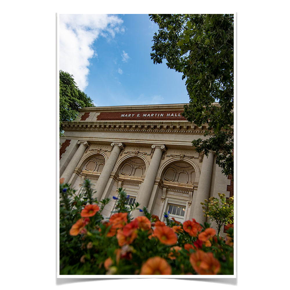 Auburn Tigers - Martin Hall - College Wall Art #Canvas