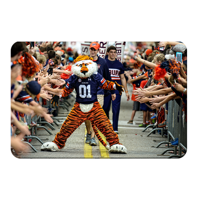 Auburn Tigers - Aubie at the Tiger Walk - College Wall Art #PVC