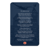 Auburn Tigers - The Auburn Creed over Samford - College Wall Art #PVC