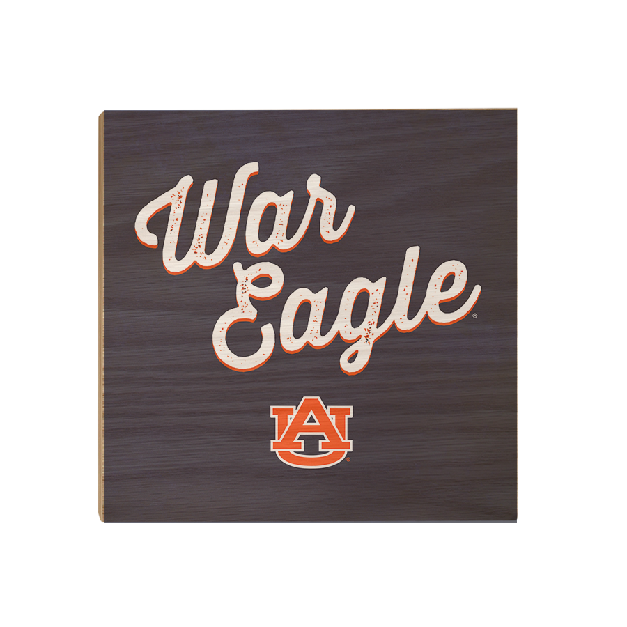 Auburn Tigers - War Eagle Sign - College Wall Art#Canvas