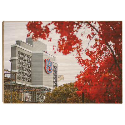 Auburn Tigers - Auburn Autumn Day - College Wall Art#Wood