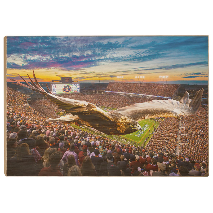 Auburn Tigers - The War Eagle Flight- College Wall Art#Canvas