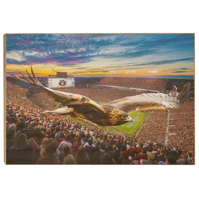 Auburn Tigers - The War Eagle Flight- College Wall Art#Wood