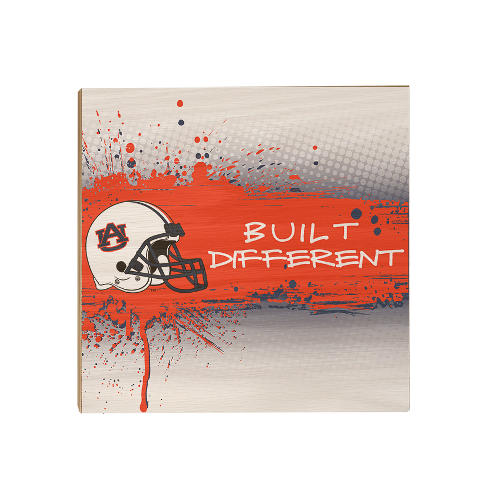 Auburn Tigers - Built Different Auburn - College Wall Art #Canvas
