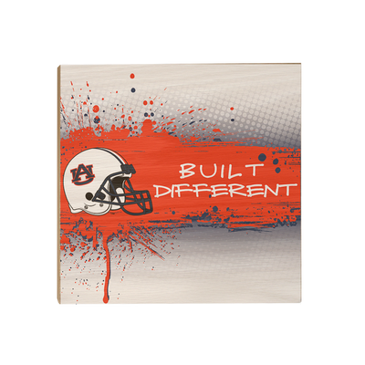 Auburn Tigers - Built Different Auburn - College Wall Art #Wood