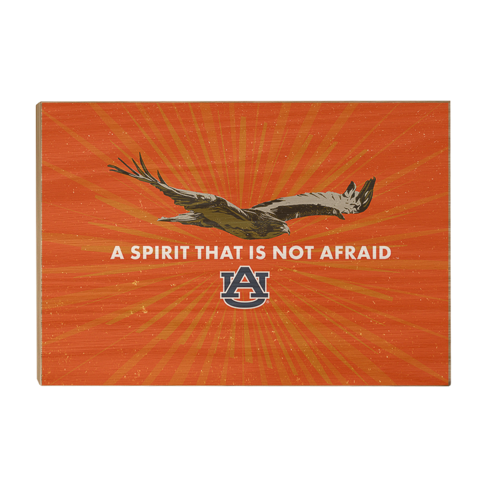 Auburn Tigers - Retro A Spirit that is not afraid - College Wall Art #Canvas