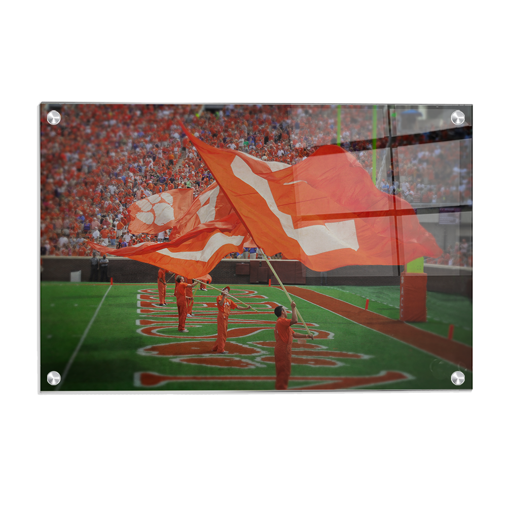 Clemson Tigers - Clemson Score! - College Wall Art #Acrylic