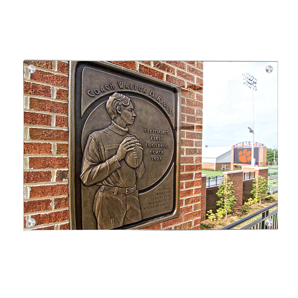 Clemson Tigers - Riggs - College Wall Art #Canvas