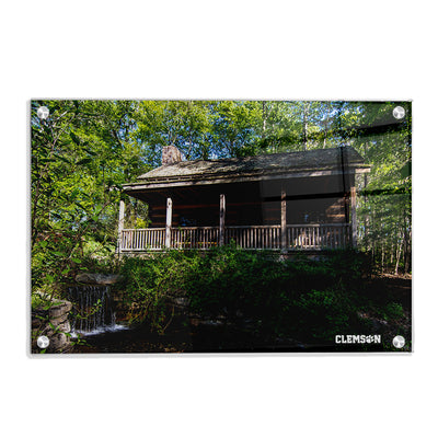 Clemson Tigers - Hunt Cabin - College Wall Art #Acrylic