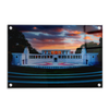 Clemson Tigers - Overlooking Cooper Library Sunset - College Wall Art #Acrylic