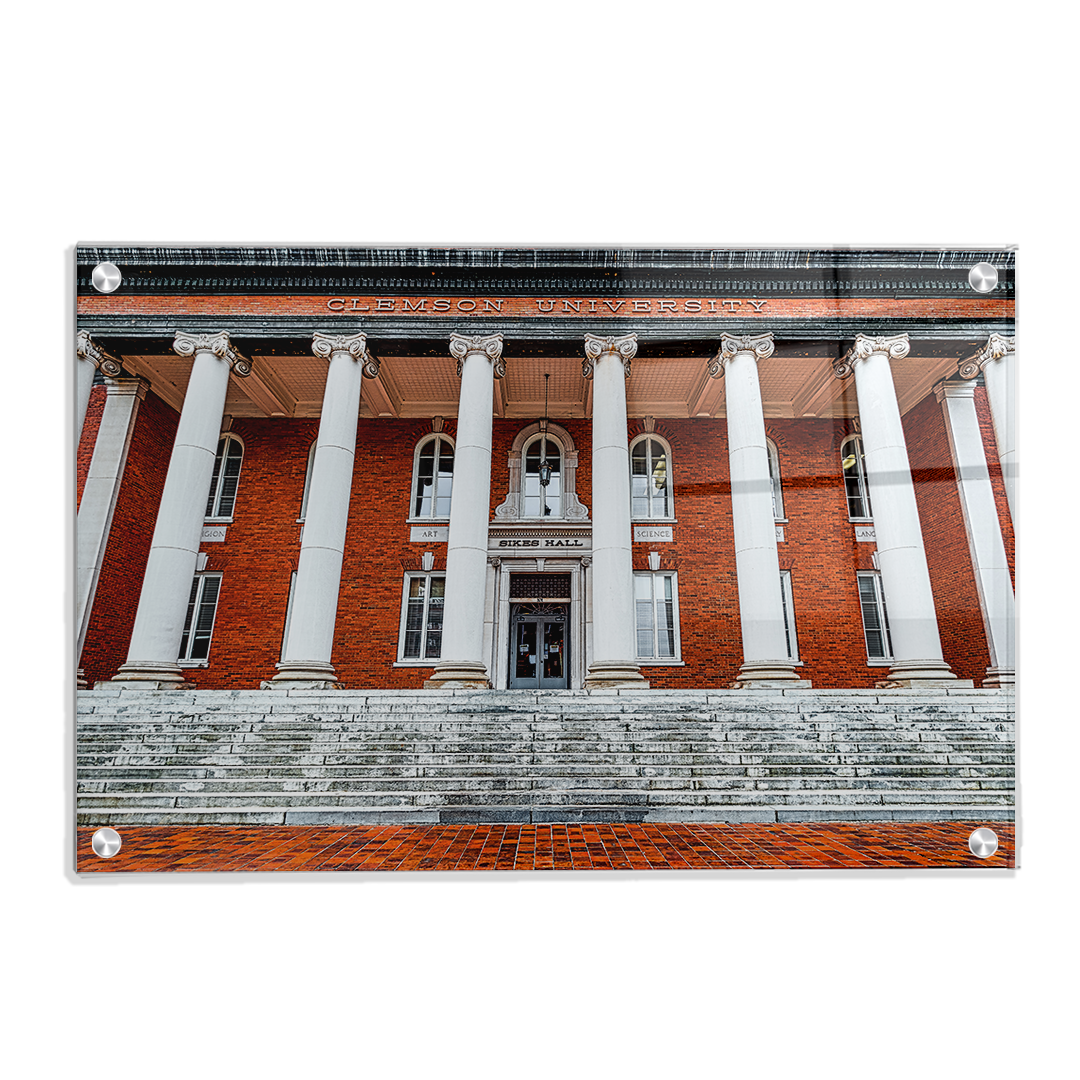 Clemson Tigers - Sikes Hall - College Wall Art #Canvas