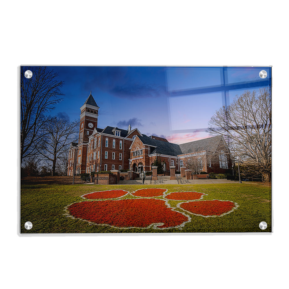 Clemson Tigers - Clemson Main - College Wall Art #Canvas