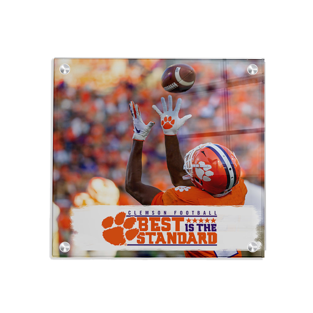 Clemson Tigers - The Clemson Catch Best is the Standard - College Wall Art #Canvas