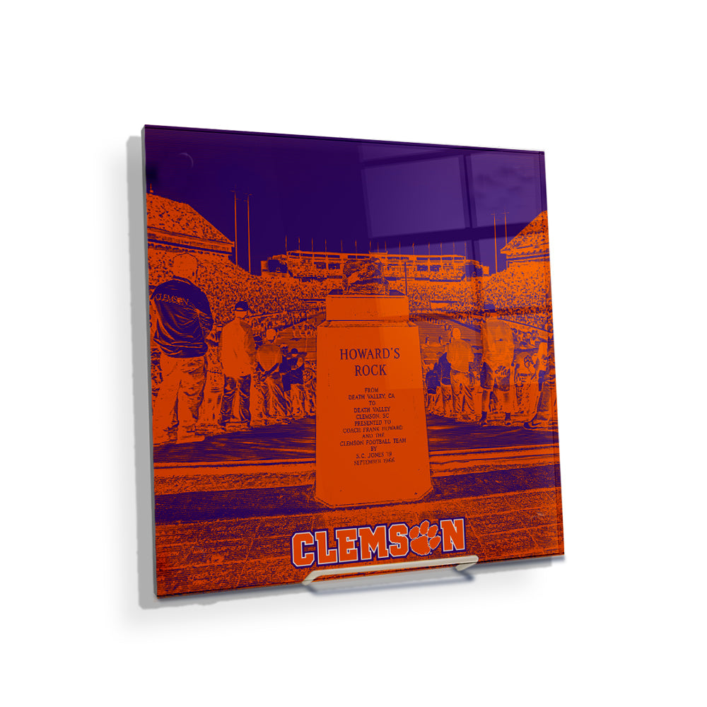 Clemson Tigers - Howards Rock - College Wall Art #Canvas