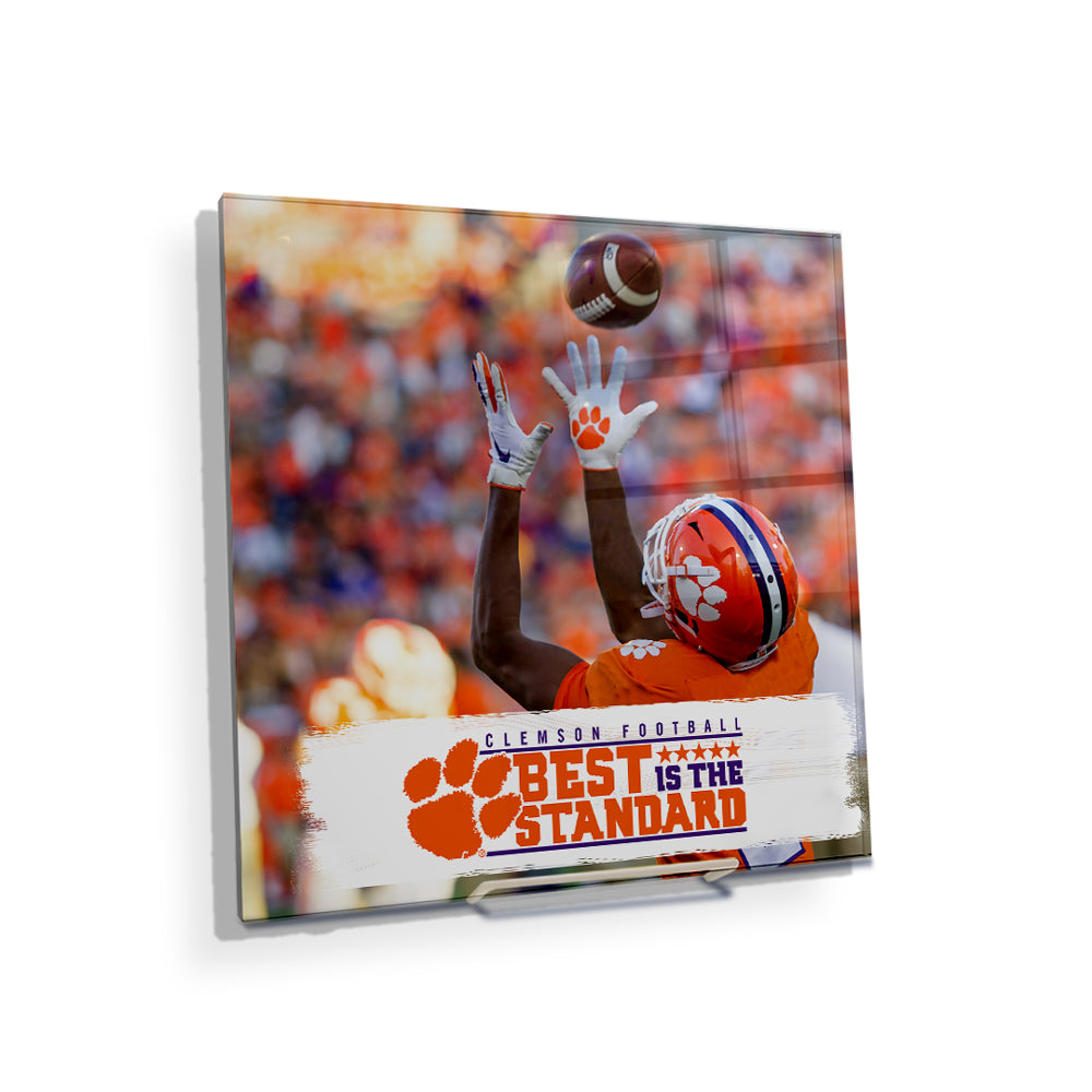 Clemson Tigers - The Clemson Catch Best is the Standard - College Wall Art #Canvas