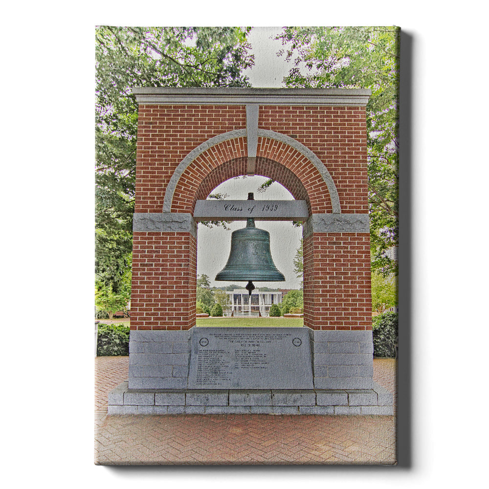 Clemson Tigers - Tillman Hall Bell - College Wall Art #Canvas