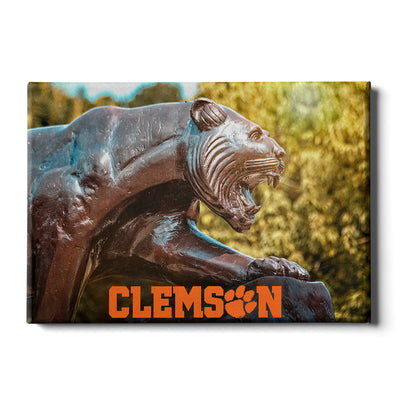 Clemson Tigers - Tigers Roars - College Wall Art #Canvas