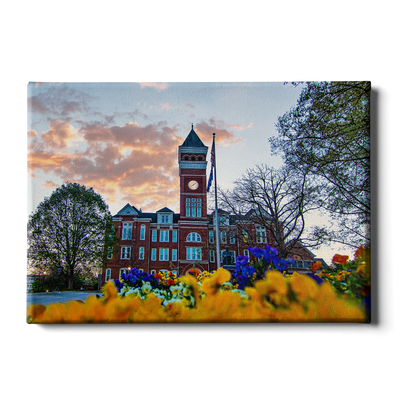 Clemson Tigers - Main Sunset - College Wall Art #Canvas