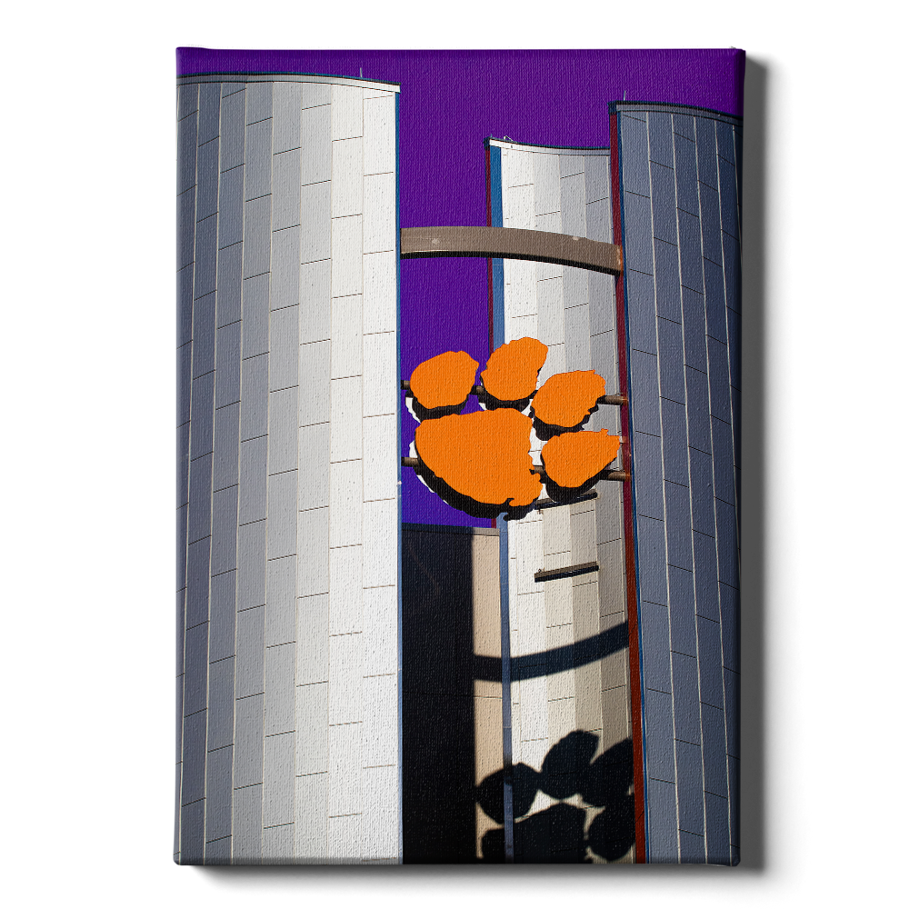 Clemson Tigers - Mark of Excellence - College Wall Art #Canvas