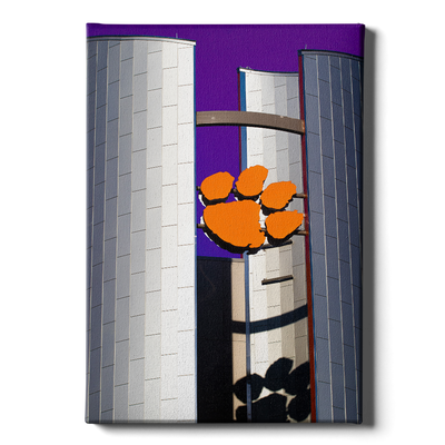 Clemson Tigers - Mark of Excellence - College Wall Art #Canvas