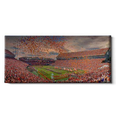 Clemson Tigers - Enter Clemson Pano - College Wall Art #Canvas