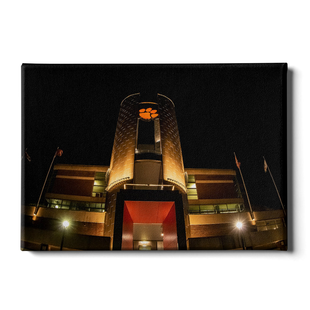 Clemson Tigers - Athletic Enrichment Center Lights - College Wall Art #Canvas