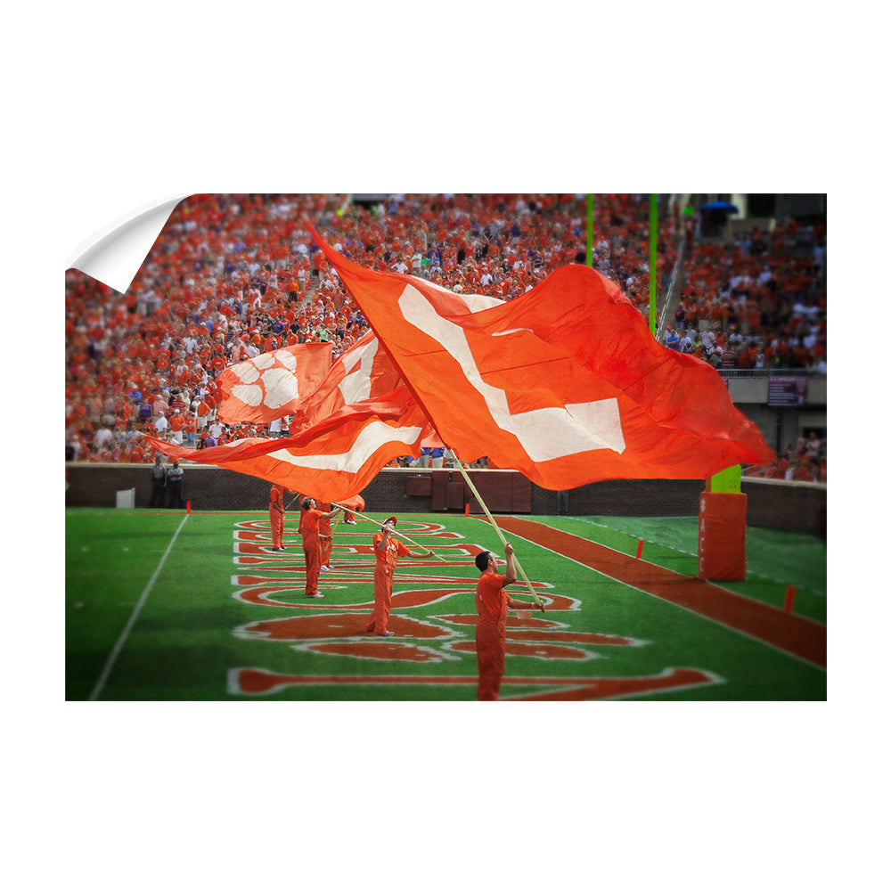 Clemson Tigers - Clemson Score! - College Wall Art #Wall Decal