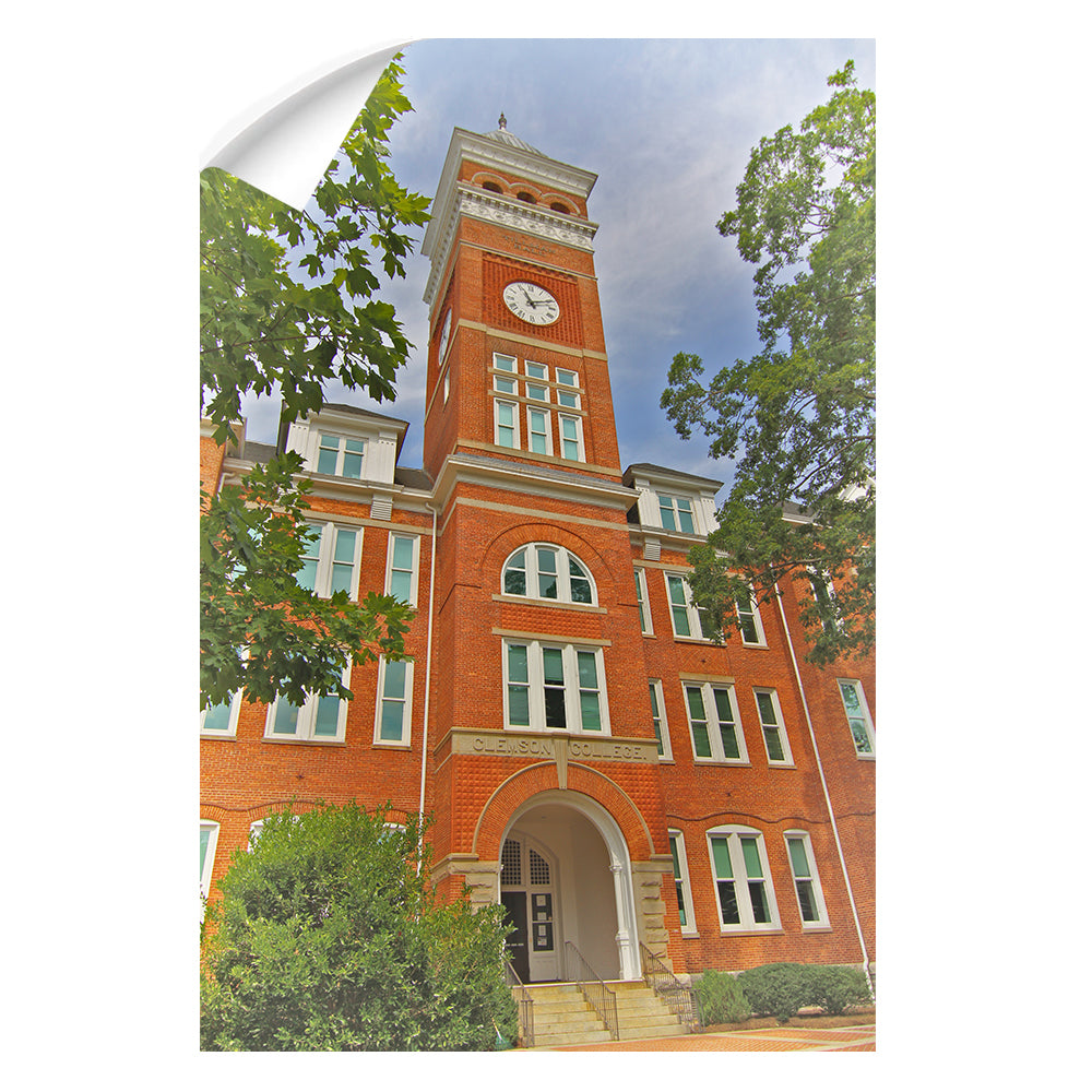 Clemson Tigers - Tillman Hall - College Wall Art #Canvas