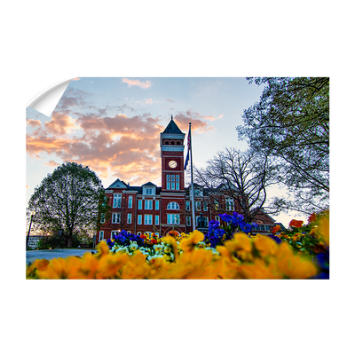 Clemson Tigers - Main Sunset - College Wall Art #Wall Decal