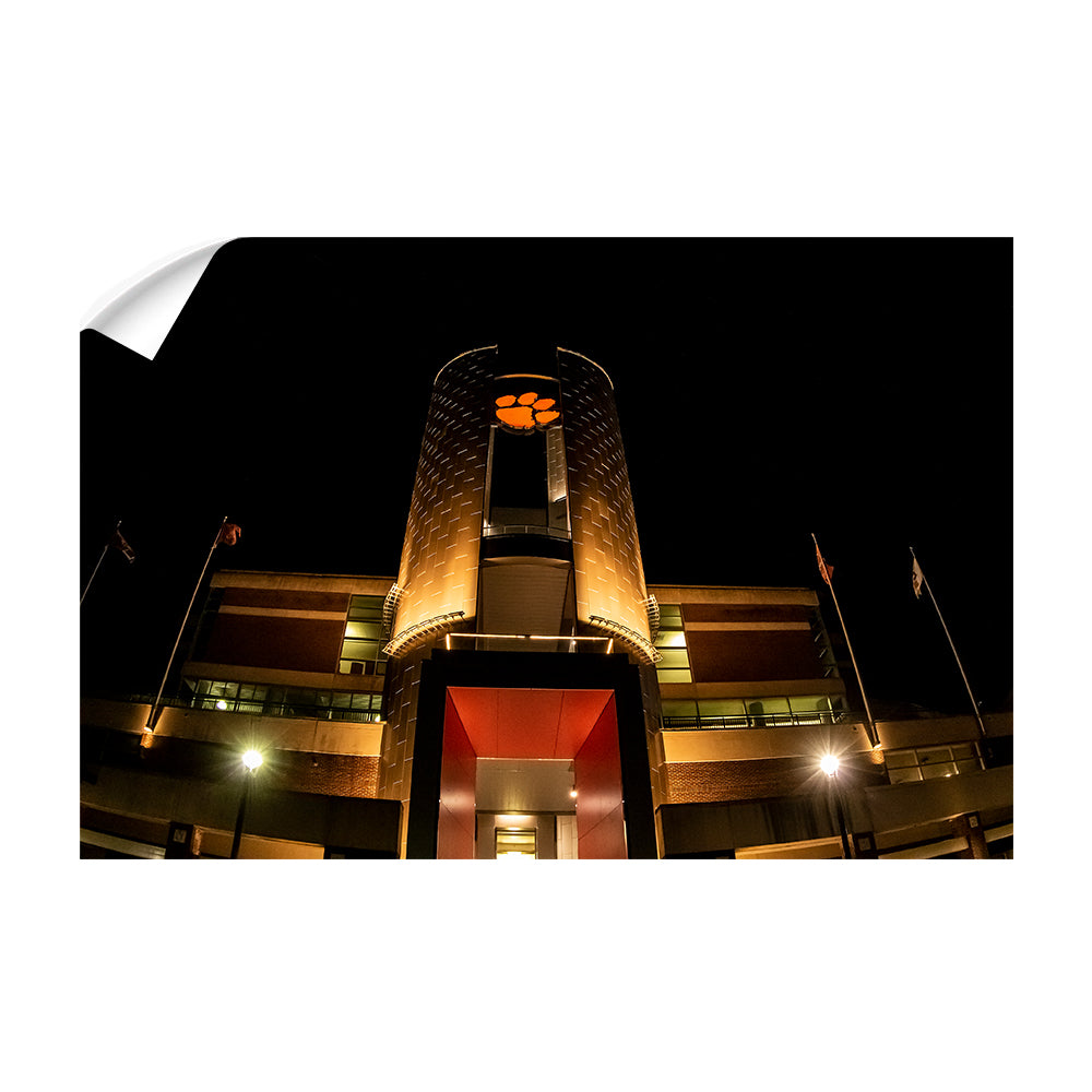 Clemson Tigers - Athletic Enrichment Center Lights - College Wall Art #Canvas